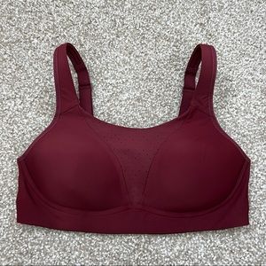 Lululemon Run Times Bra red merlot